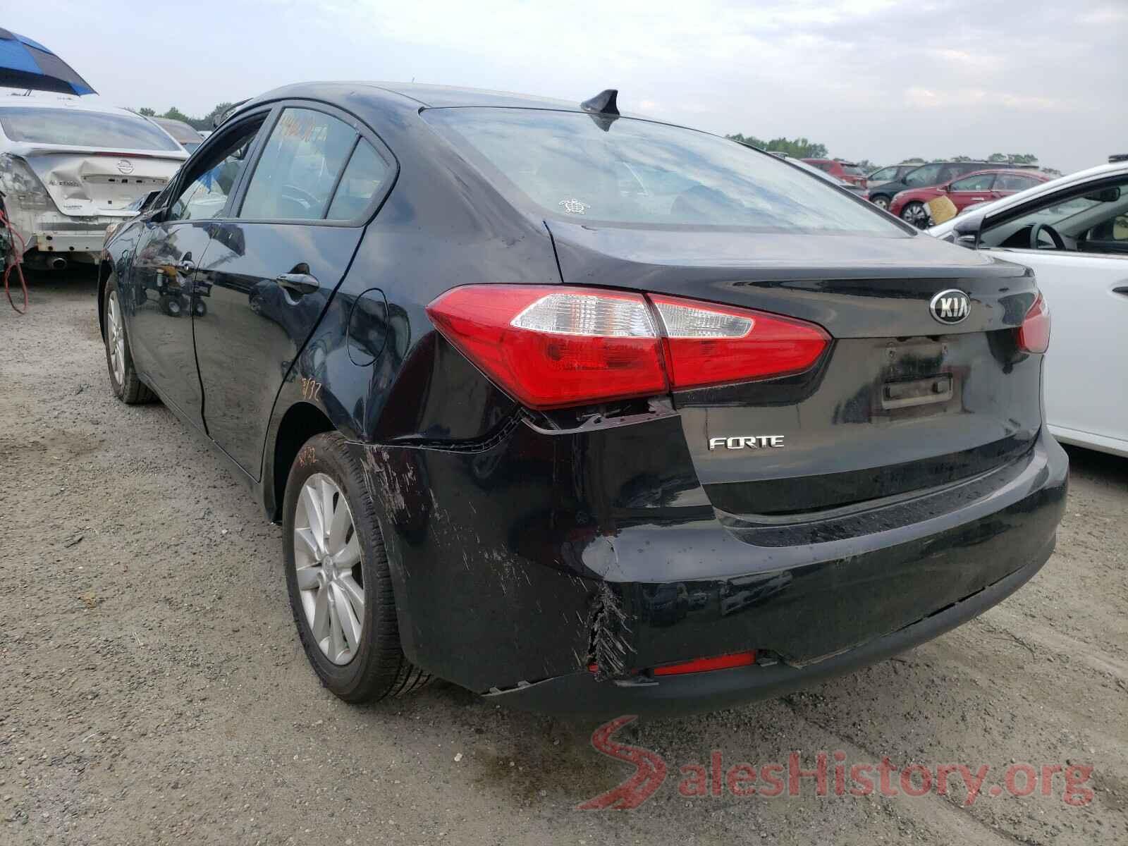 KNAFX4A65G5478361 2016 KIA FORTE