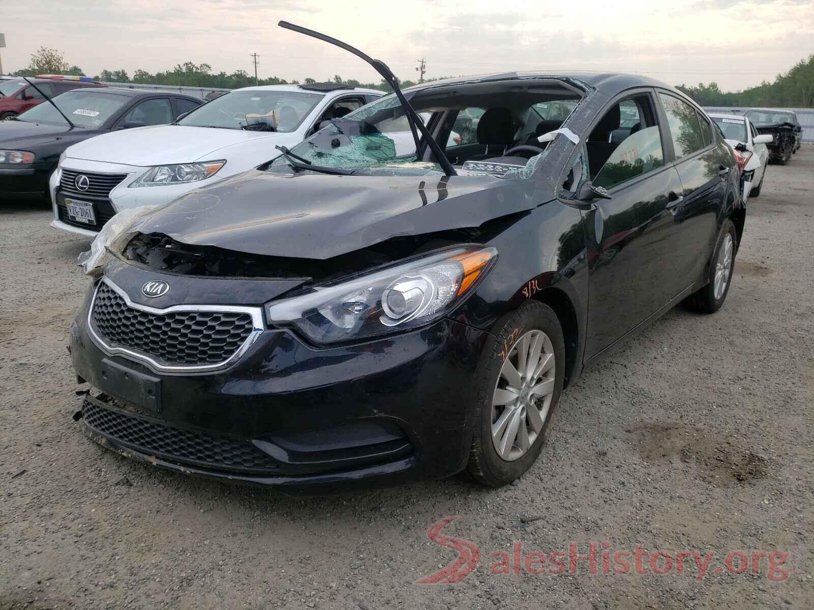 KNAFX4A65G5478361 2016 KIA FORTE