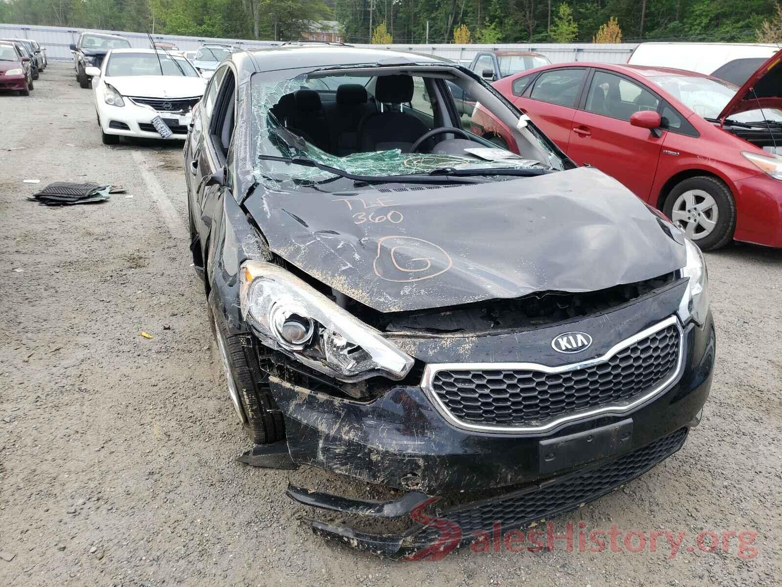 KNAFX4A65G5478361 2016 KIA FORTE