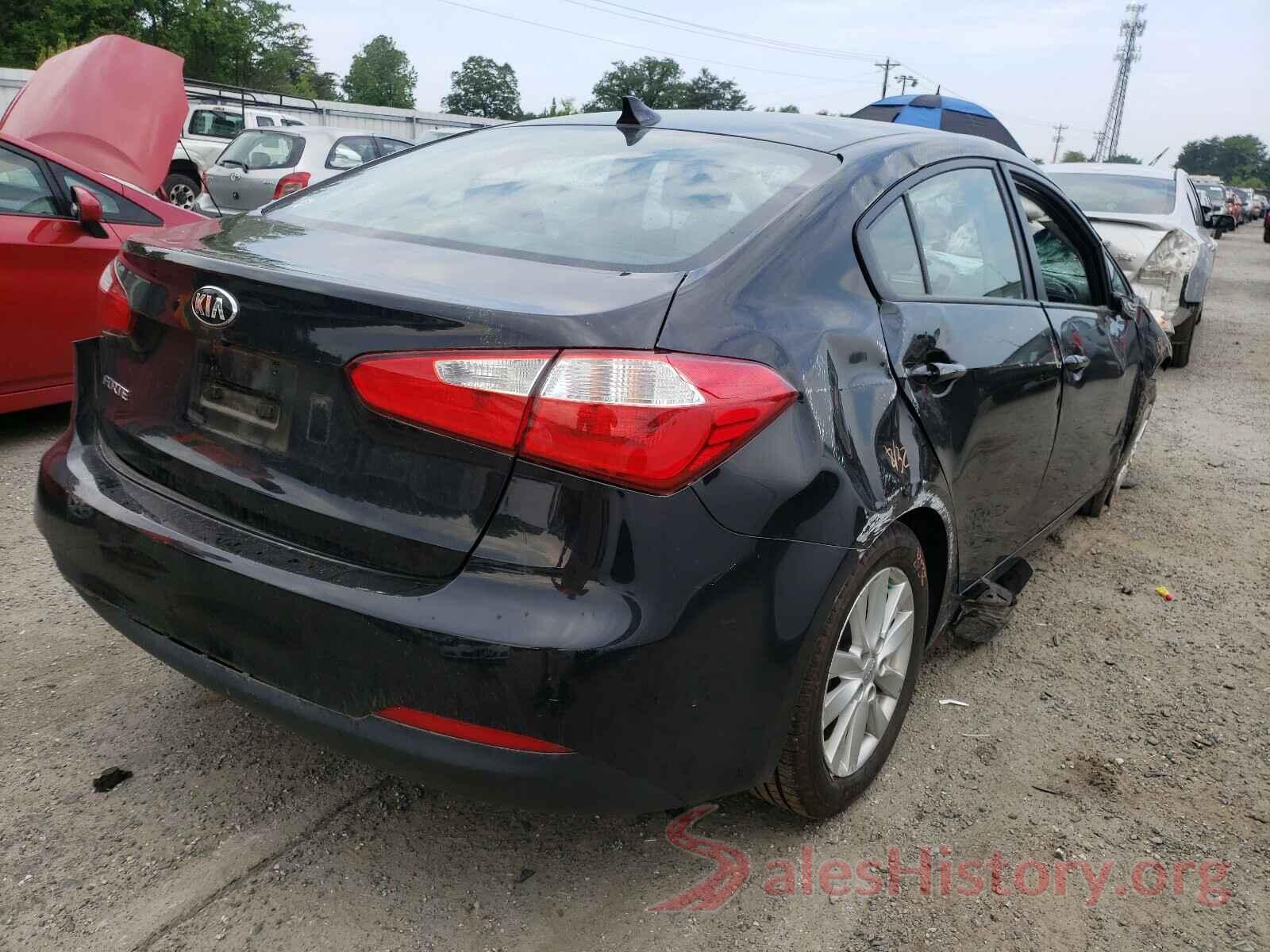 KNAFX4A65G5478361 2016 KIA FORTE