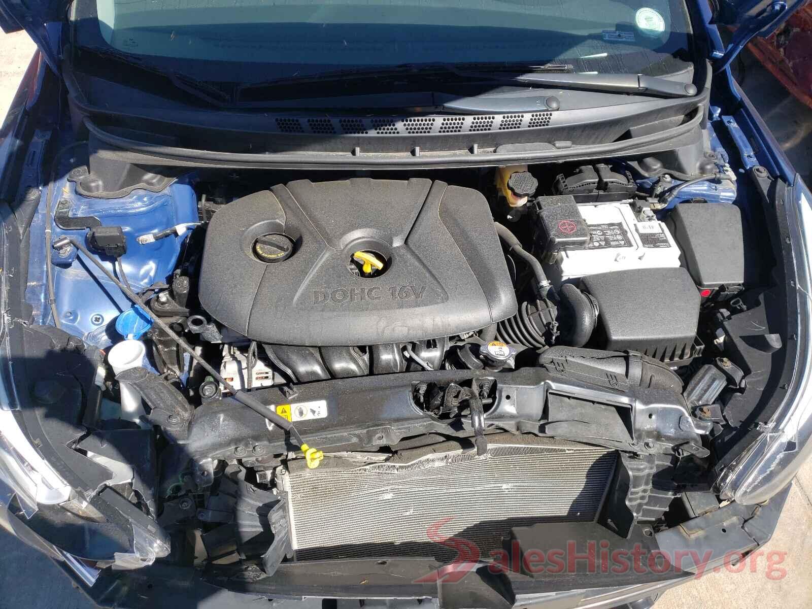 5NPDH4AE9GH750442 2016 HYUNDAI ELANTRA