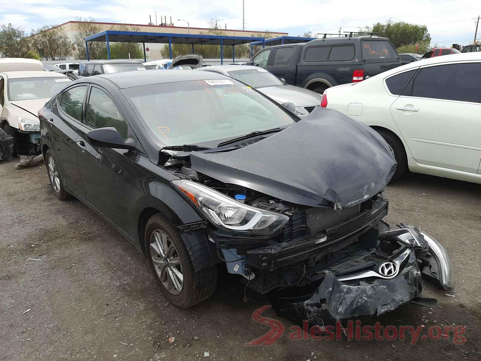 5NPDH4AE1GH704846 2016 HYUNDAI ELANTRA