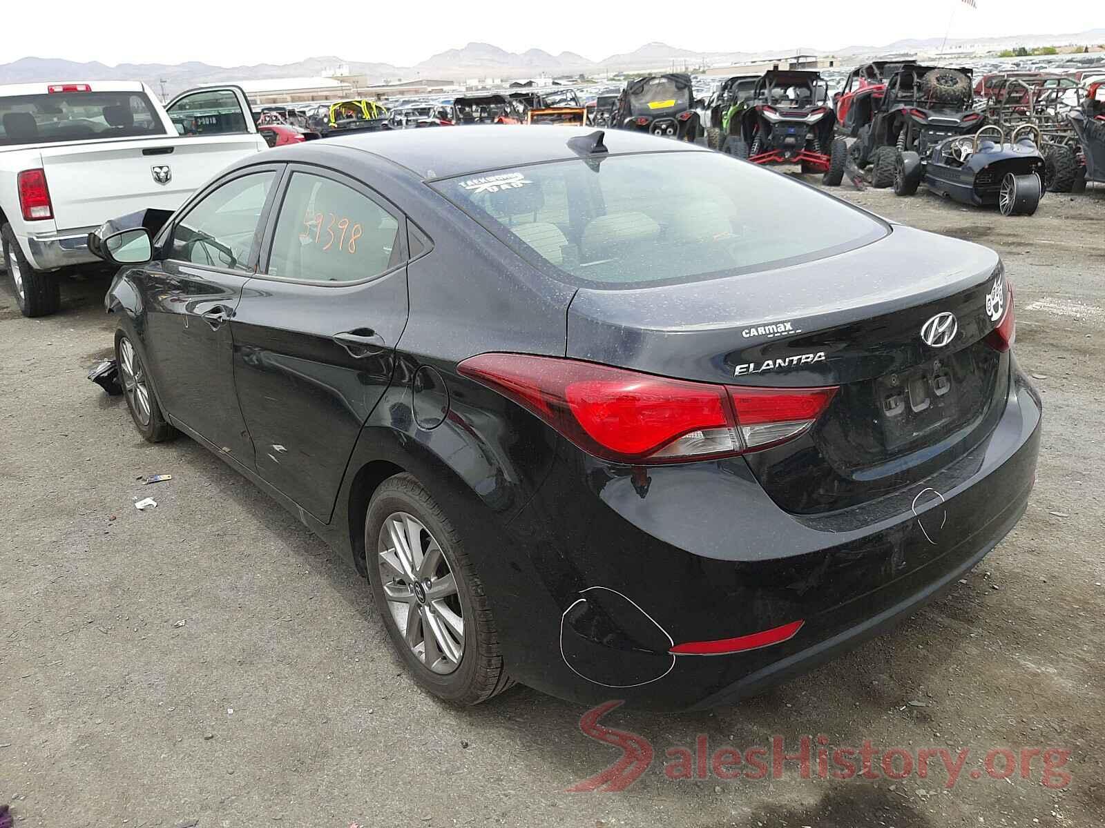 5NPDH4AE1GH704846 2016 HYUNDAI ELANTRA