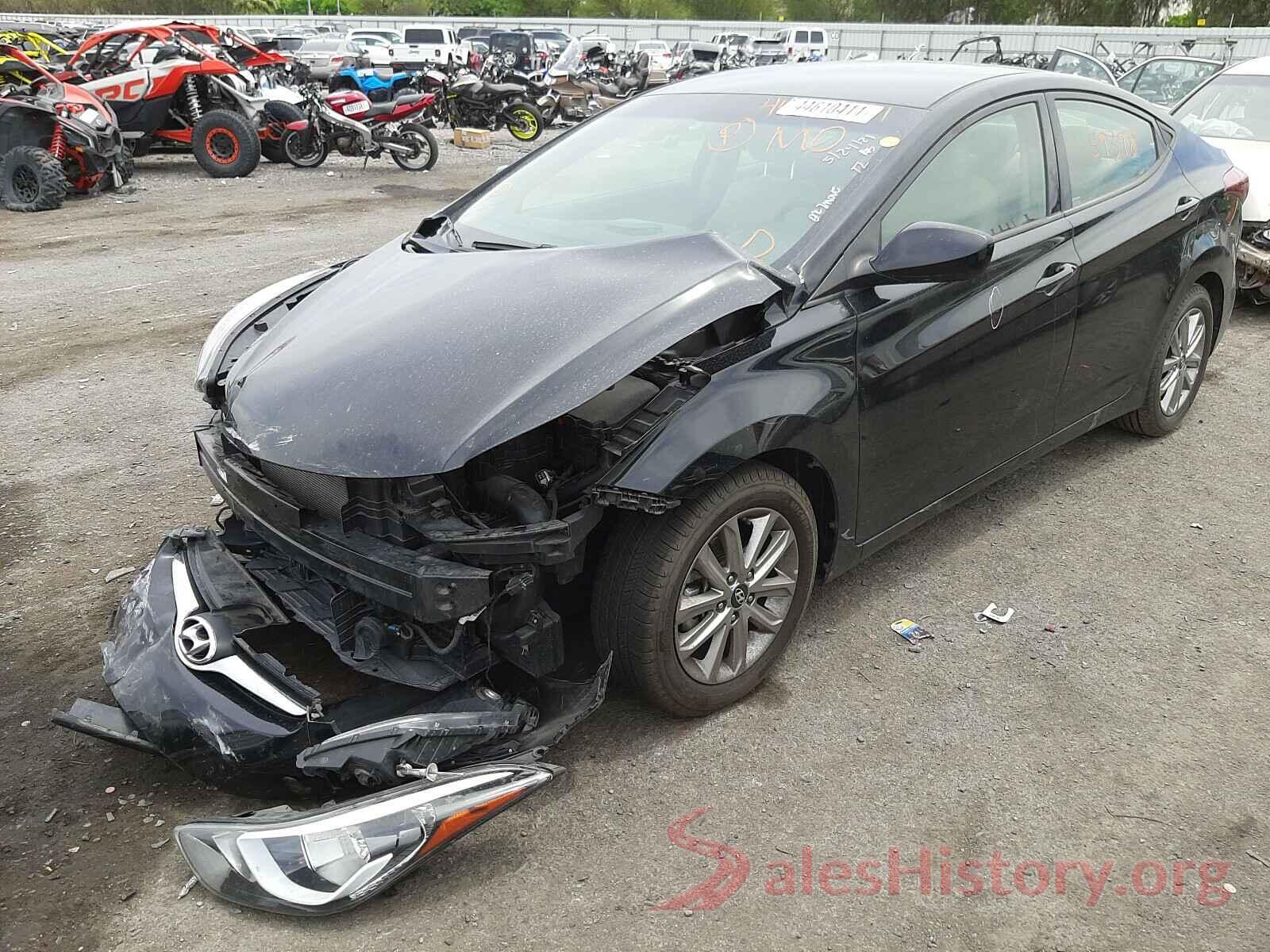 5NPDH4AE1GH704846 2016 HYUNDAI ELANTRA