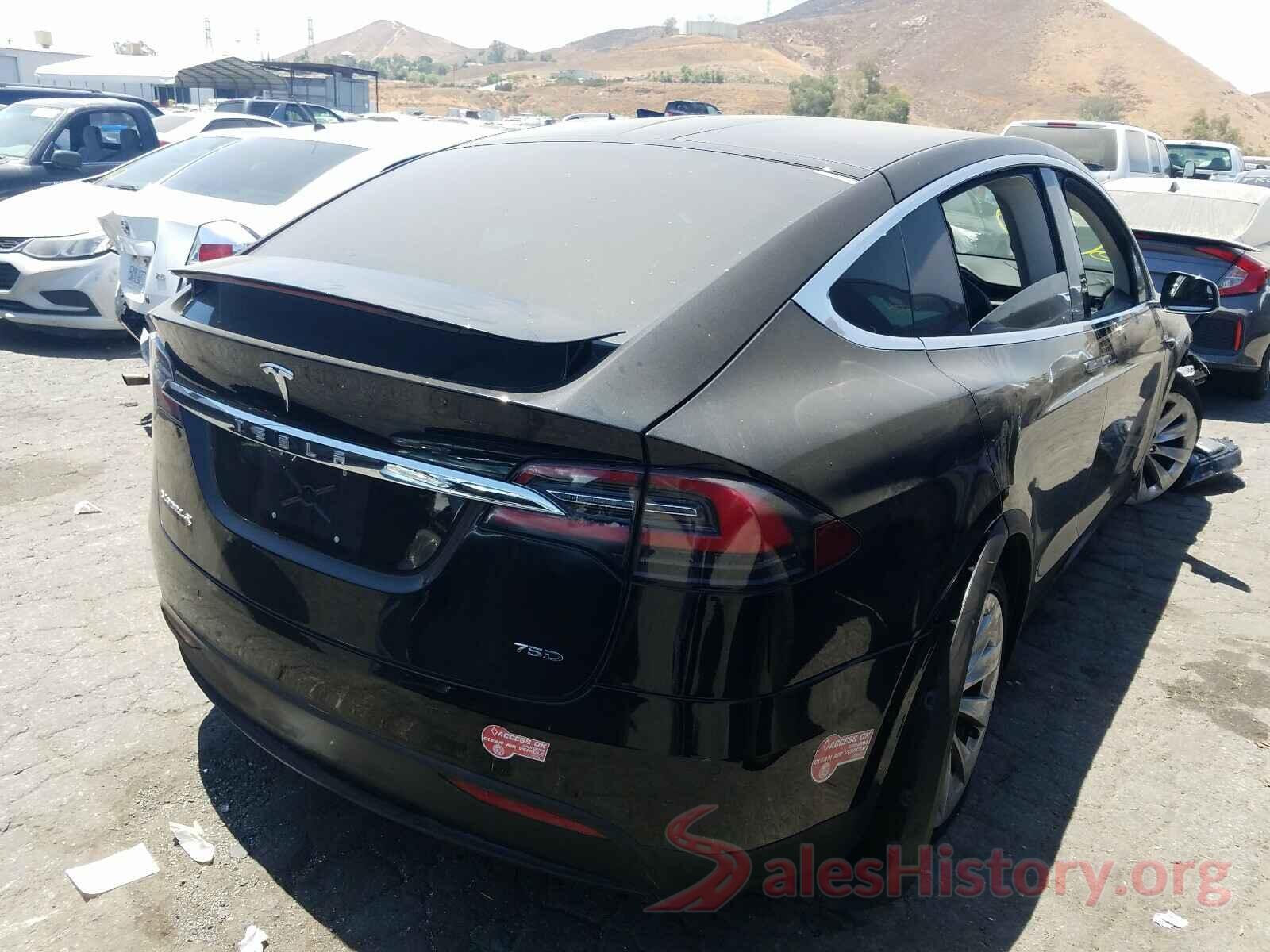 5YJXCDE21GF027372 2016 TESLA MODEL X