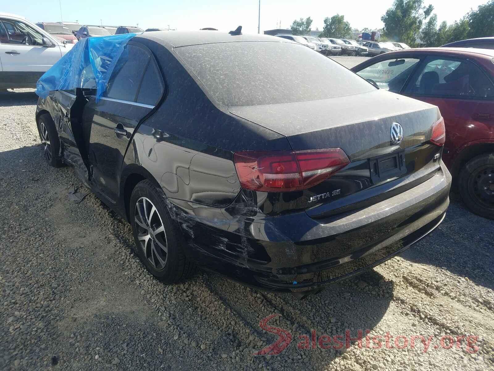 3VWDB7AJ6HM209034 2017 VOLKSWAGEN JETTA