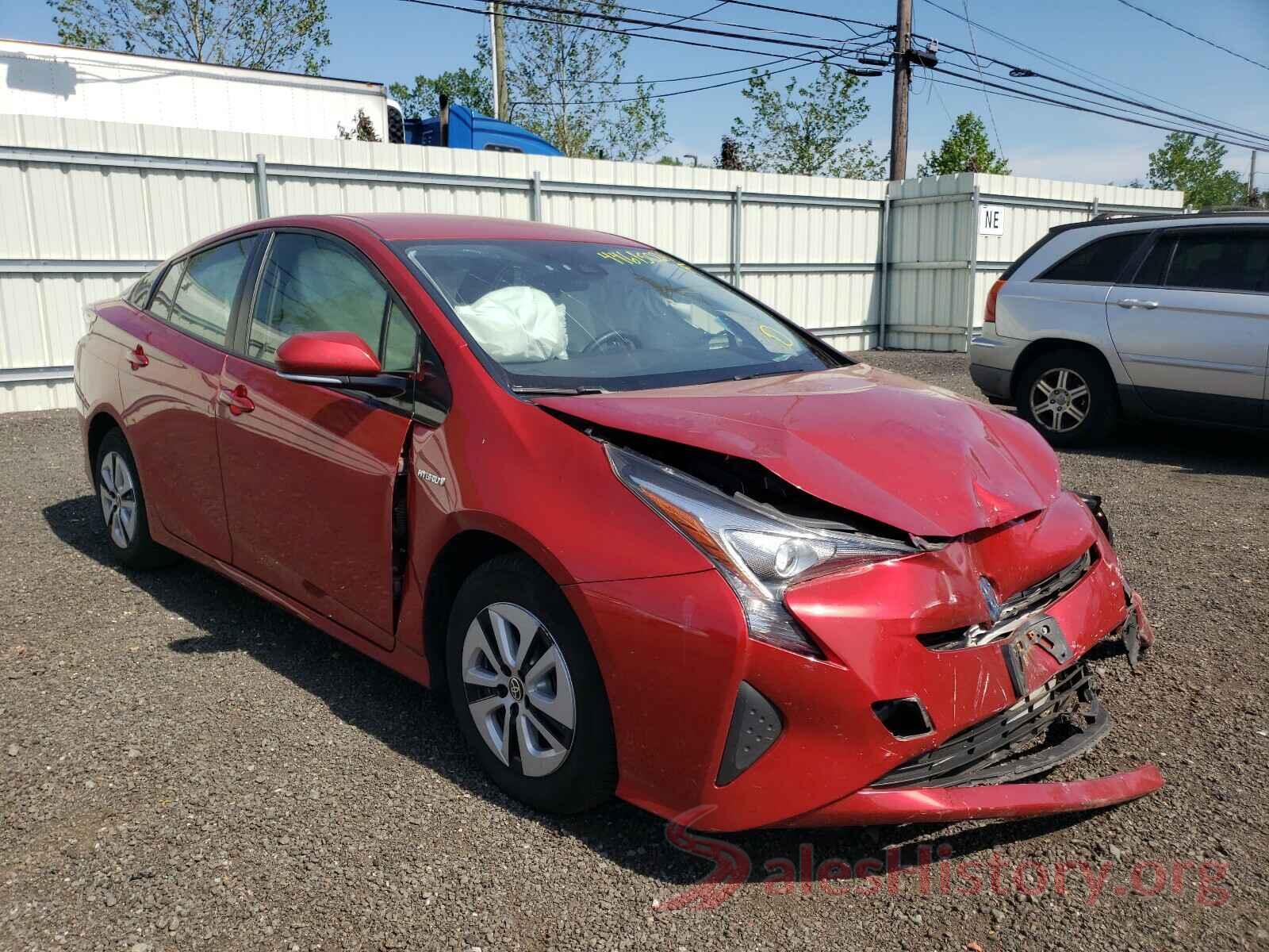 JTDKARFU8H3529193 2017 TOYOTA PRIUS