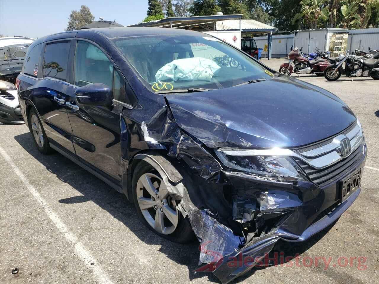 5FNRL6H74KB008402 2019 HONDA ODYSSEY