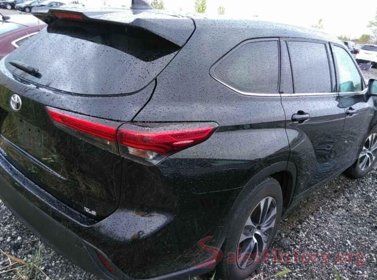 5TDGZRAH3LS505433 2020 TOYOTA HIGHLANDER