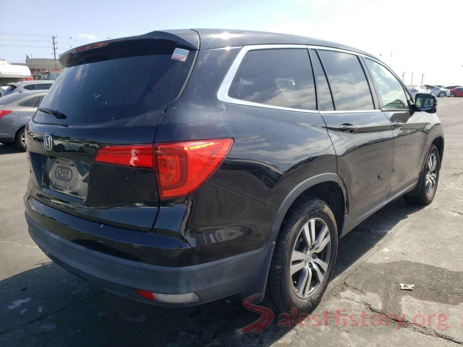 5FNYF5H3XGB007093 2016 HONDA PILOT