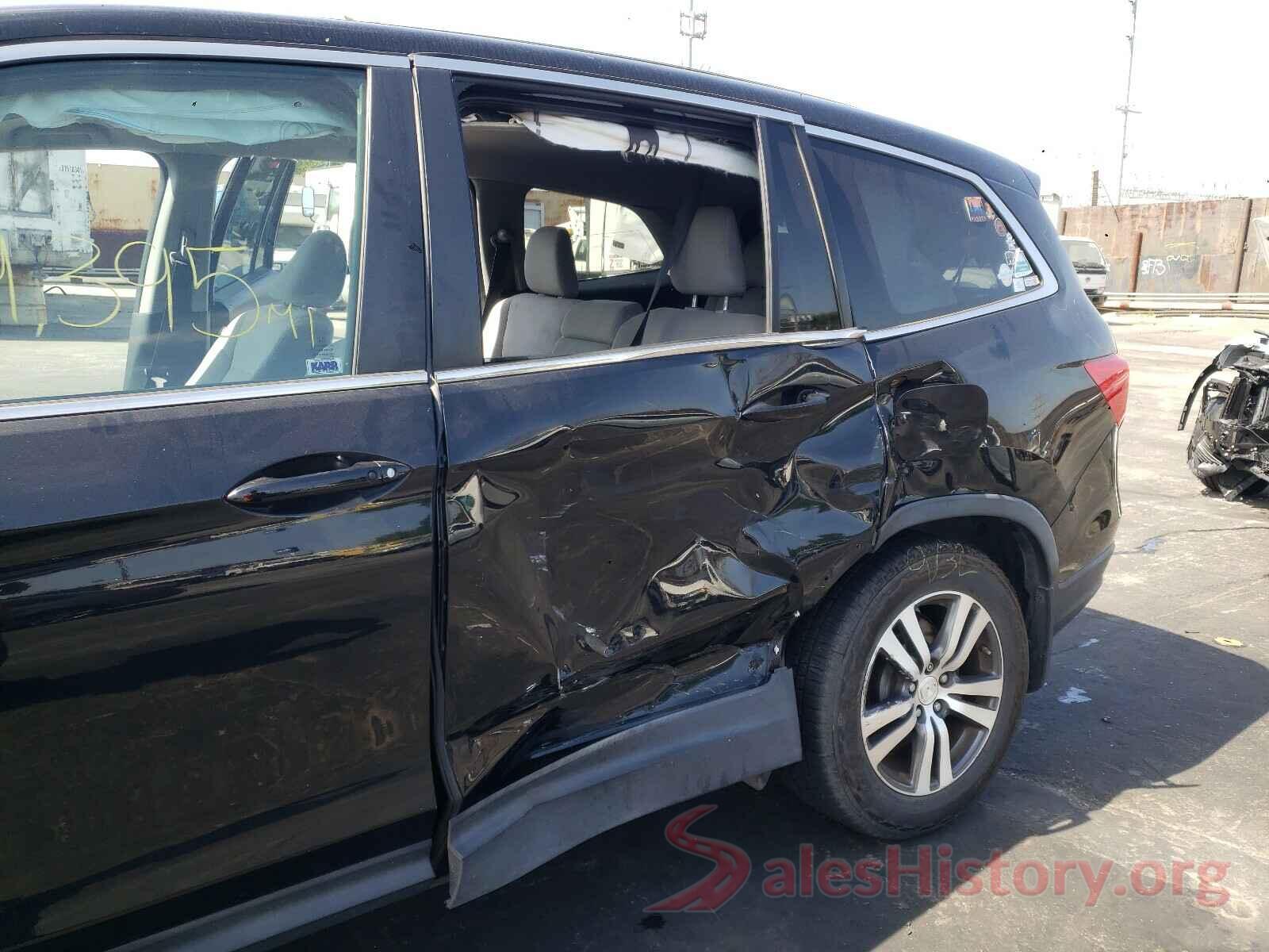 5FNYF5H3XGB007093 2016 HONDA PILOT