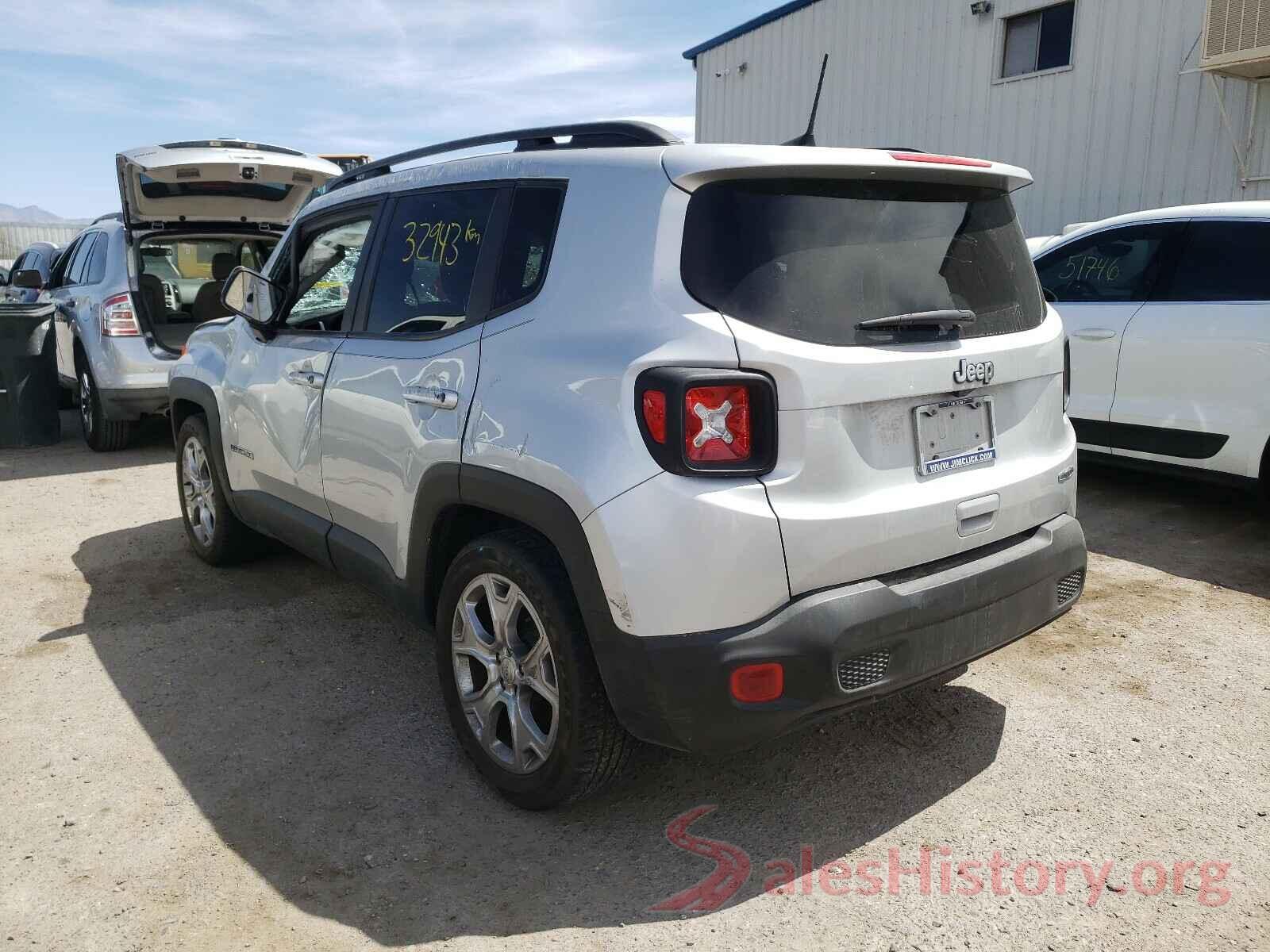 ZACNJABB2KPK50812 2019 JEEP RENEGADE