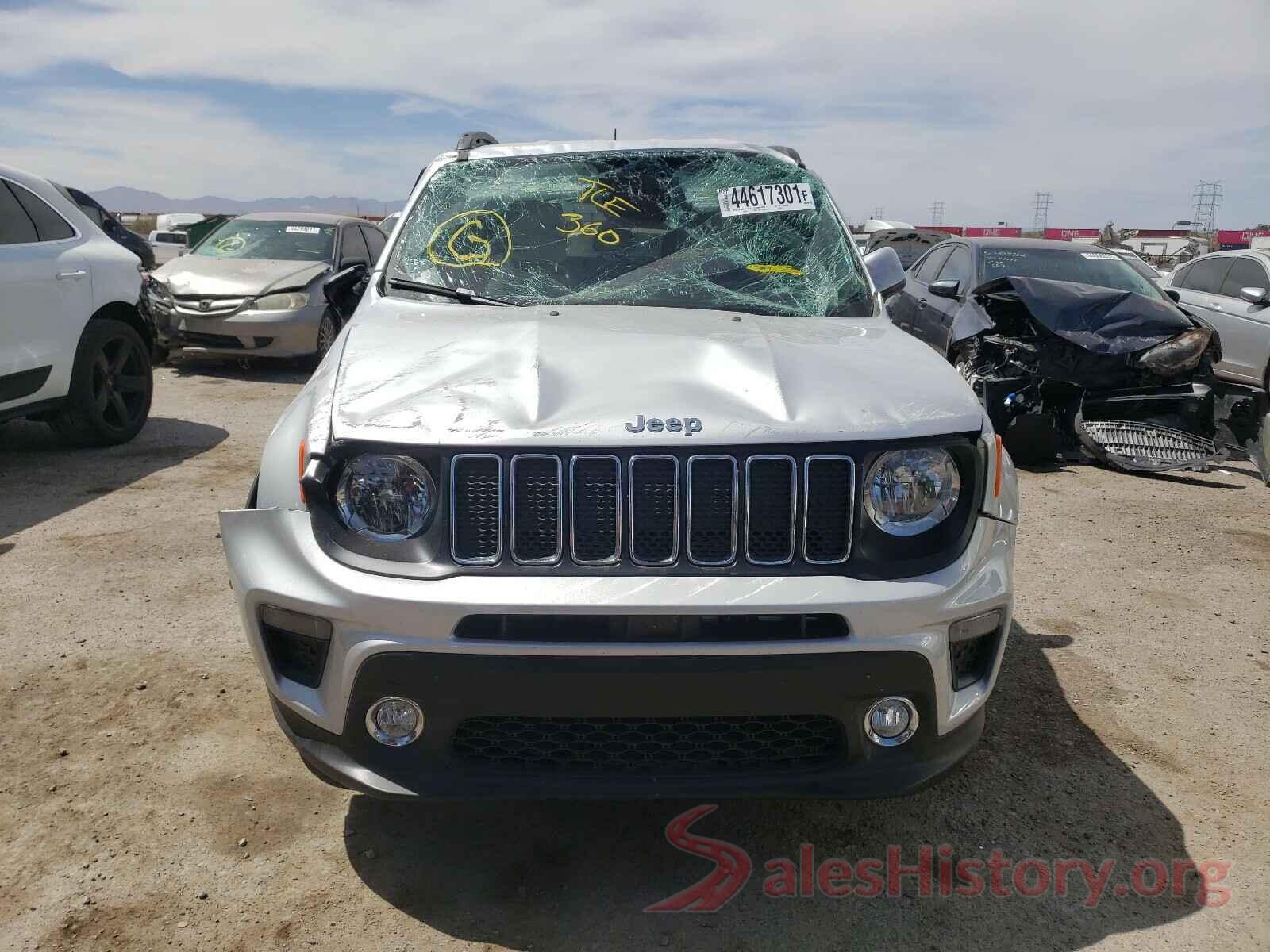 ZACNJABB2KPK50812 2019 JEEP RENEGADE