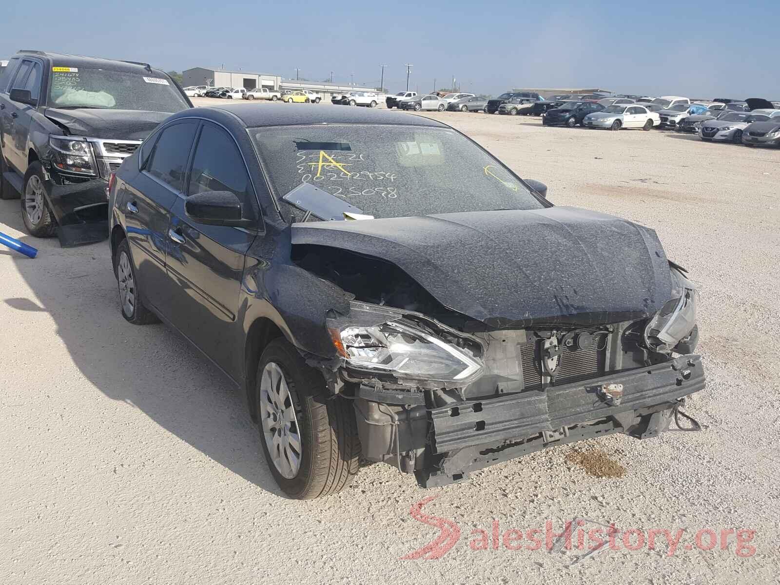 3N1AB7AP0HY257098 2017 NISSAN SENTRA