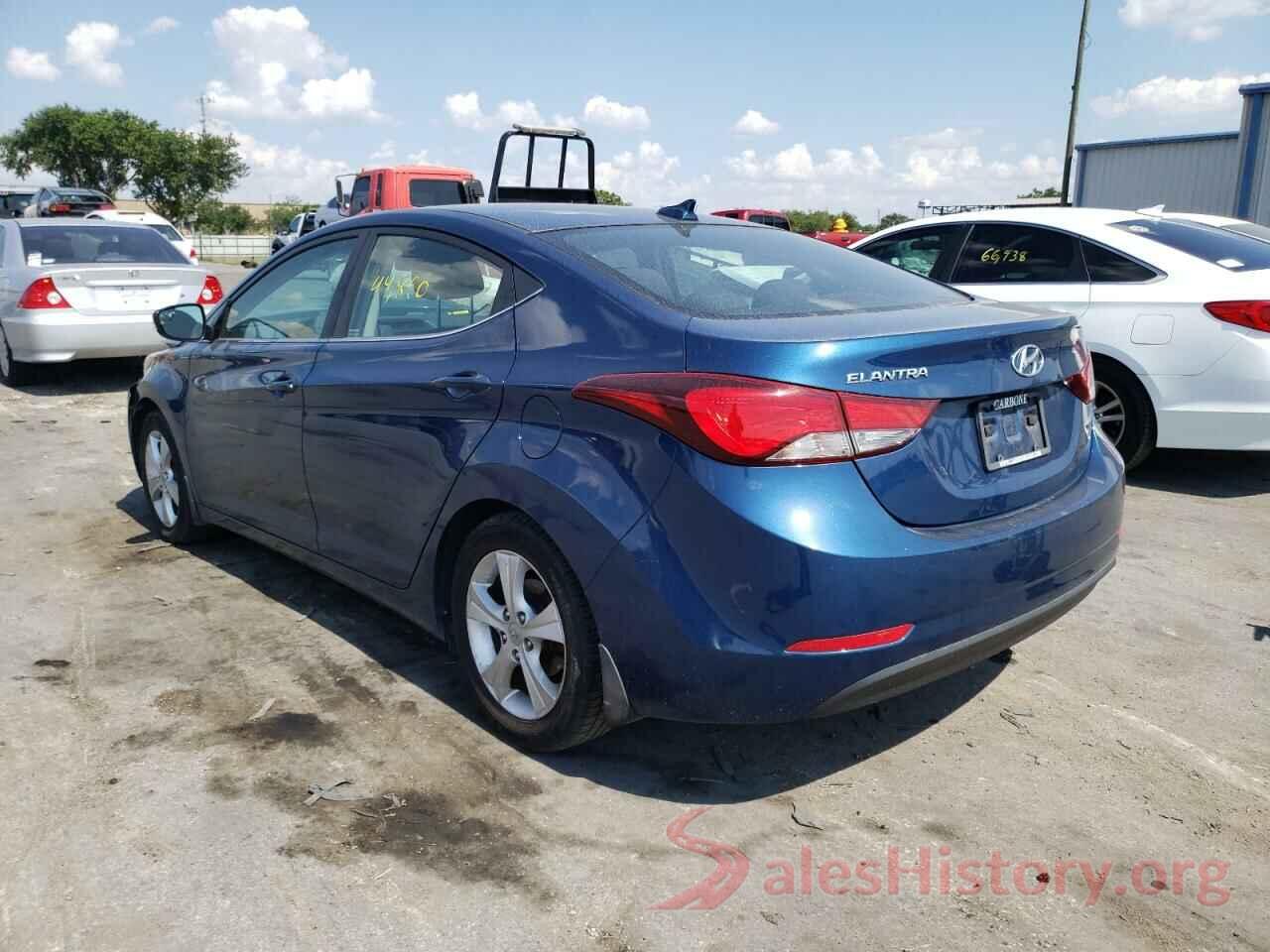 KMHDH4AE0GU528275 2016 HYUNDAI ELANTRA