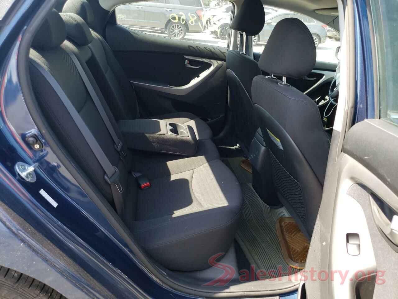 KMHDH4AE0GU528275 2016 HYUNDAI ELANTRA