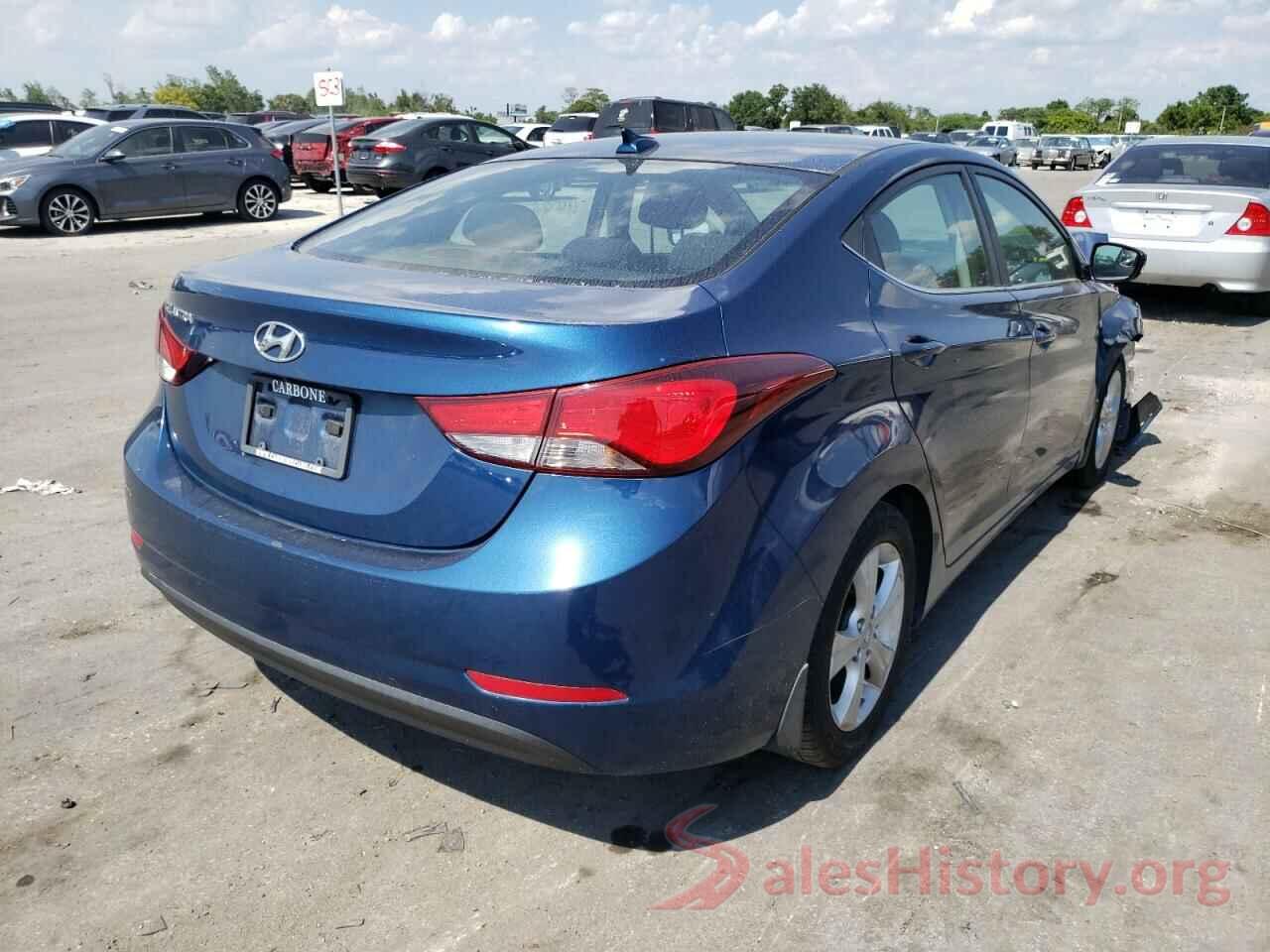 KMHDH4AE0GU528275 2016 HYUNDAI ELANTRA