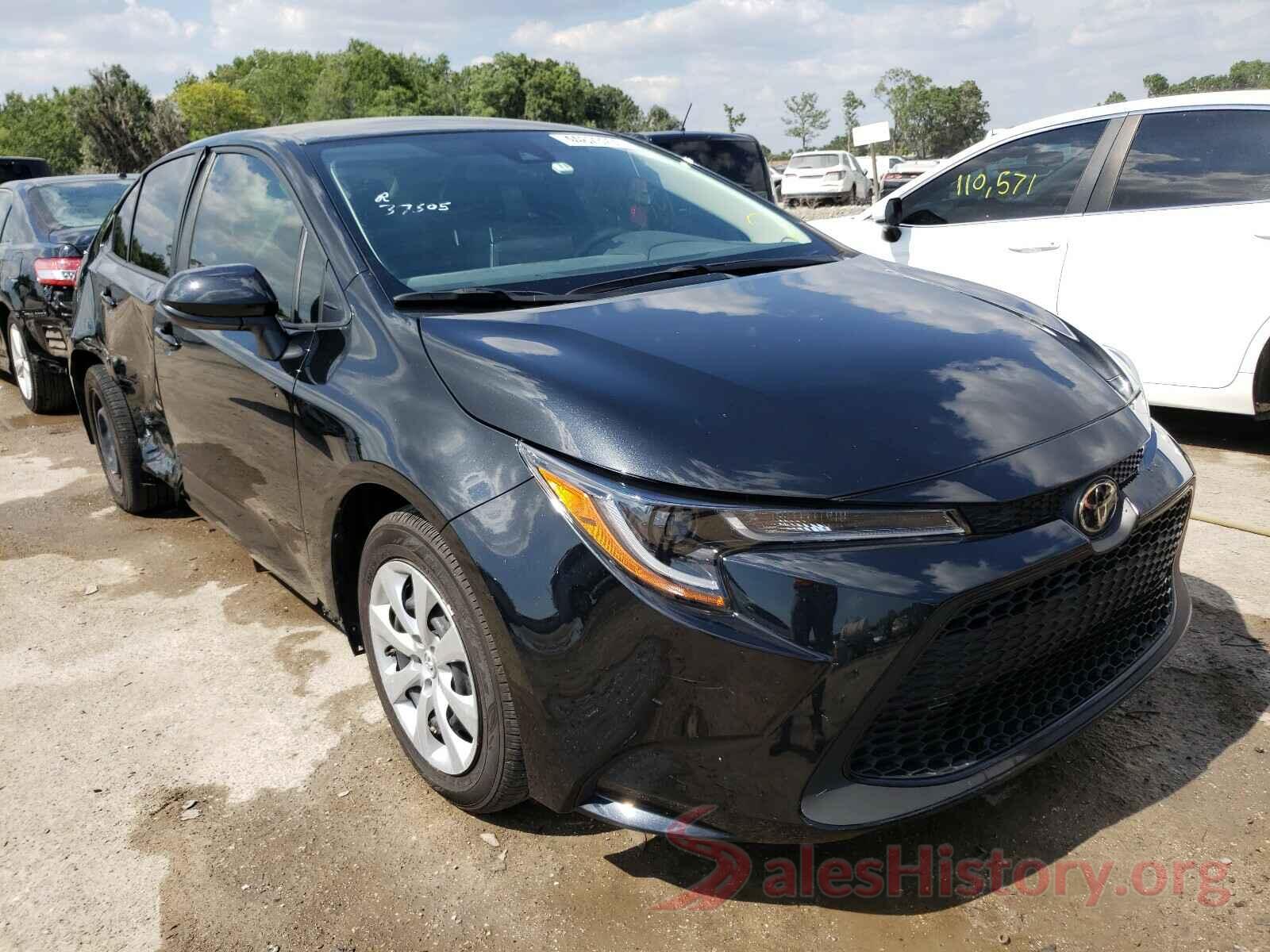 JTDEPRAEXLJ114635 2020 TOYOTA COROLLA