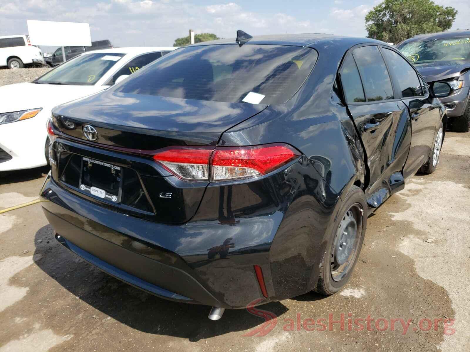 JTDEPRAEXLJ114635 2020 TOYOTA COROLLA