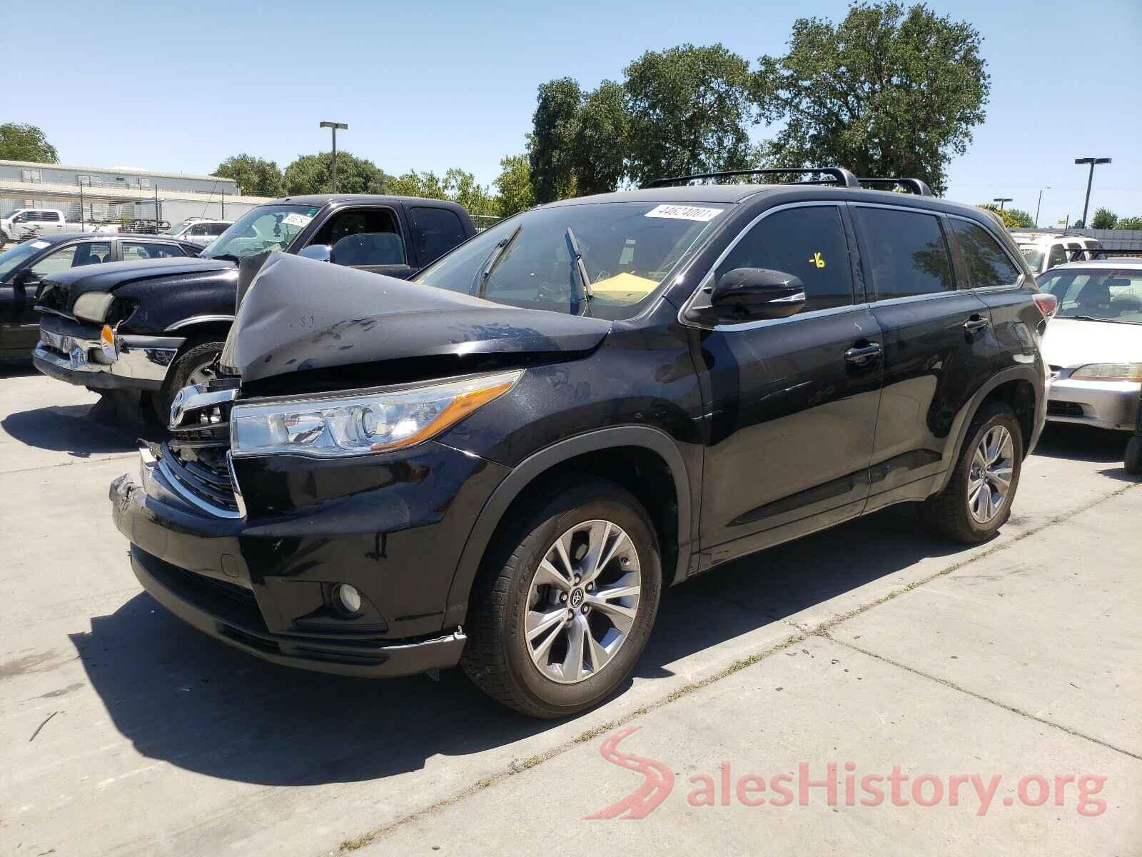 5TDZKRFH7GS186498 2016 TOYOTA HIGHLANDER