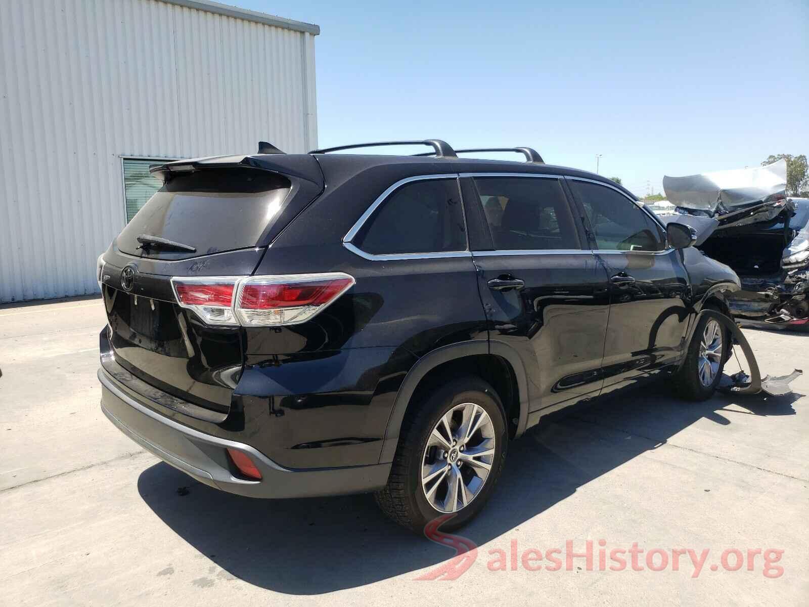 5TDZKRFH7GS186498 2016 TOYOTA HIGHLANDER