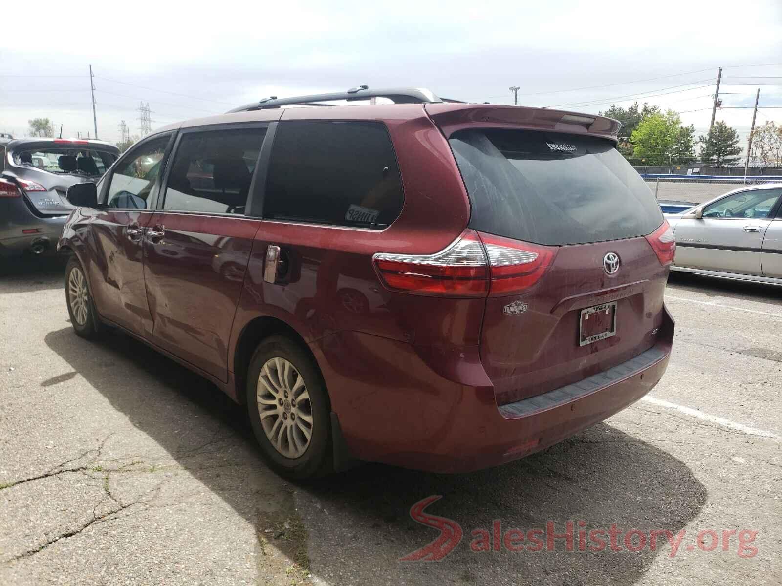 5TDYZ3DC2HS778646 2017 TOYOTA SIENNA