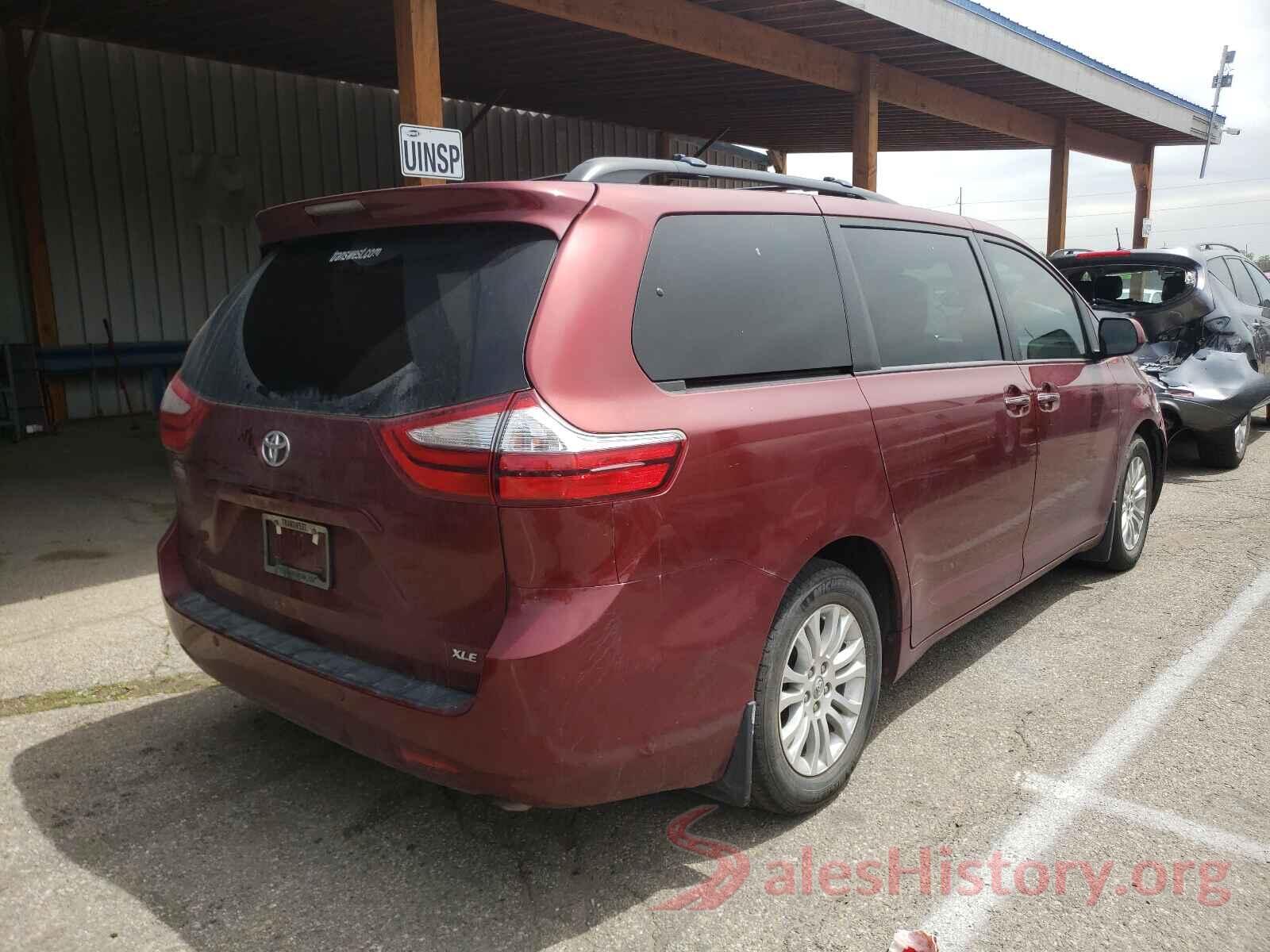 5TDYZ3DC2HS778646 2017 TOYOTA SIENNA