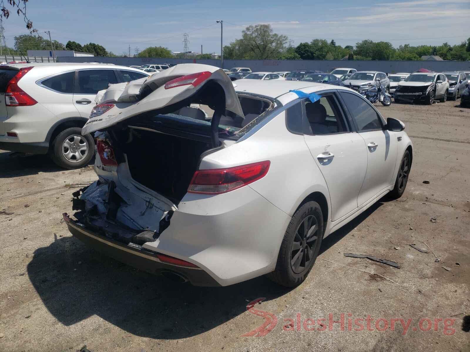 5XXGT4L33GG038530 2016 KIA OPTIMA