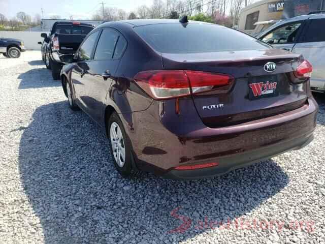 3KPFK4A72HE064244 2017 KIA FORTE