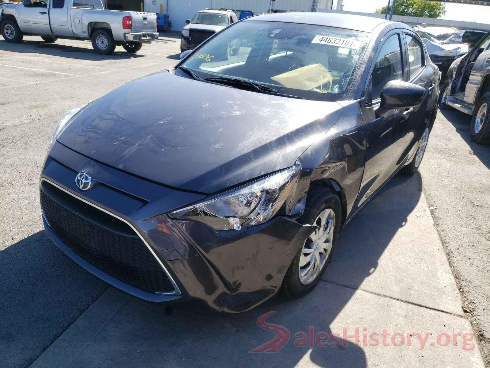 3MYDLBYV8KY506562 2019 TOYOTA YARIS