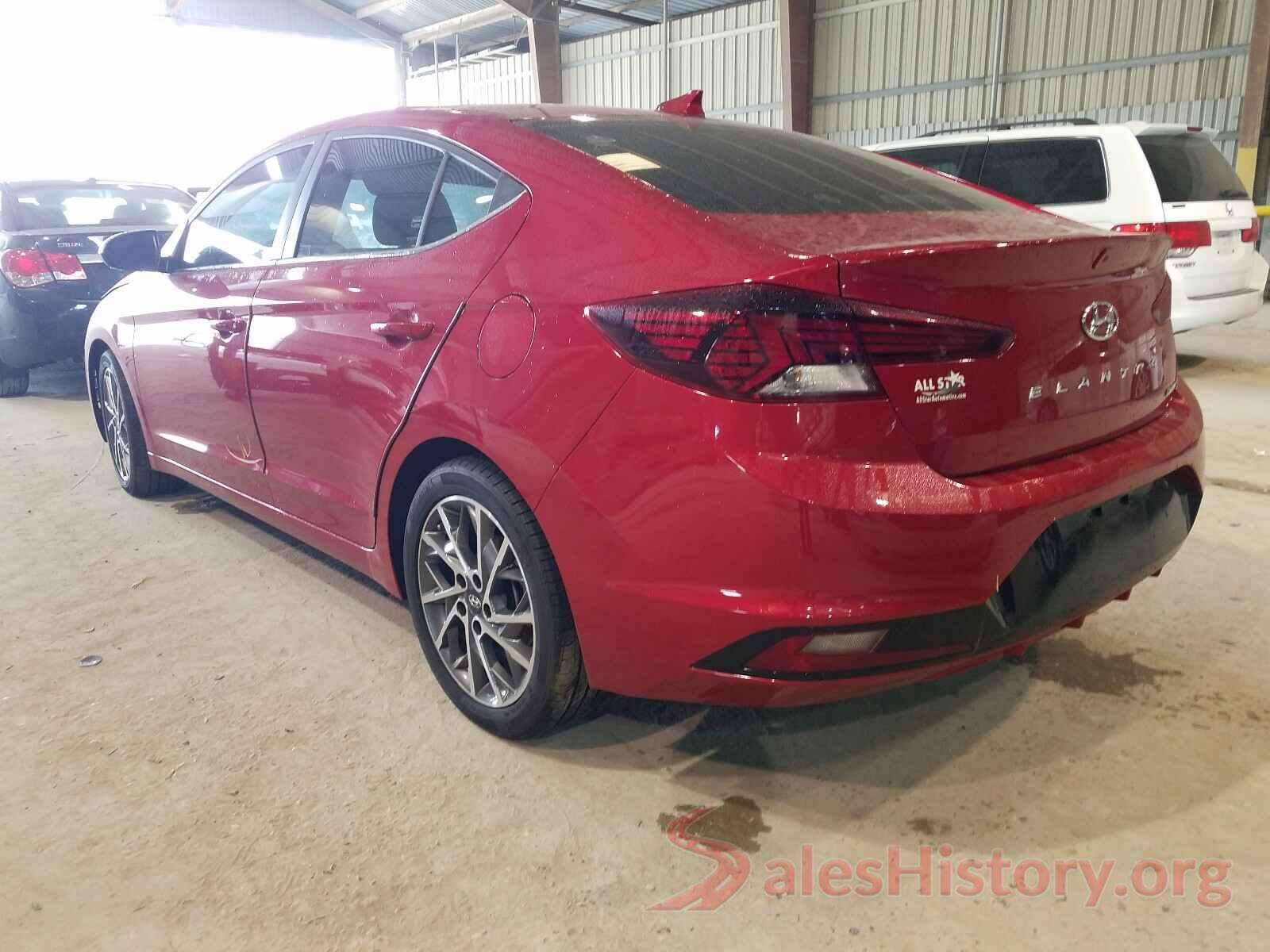 5NPD84LF7LH588603 2020 HYUNDAI ELANTRA