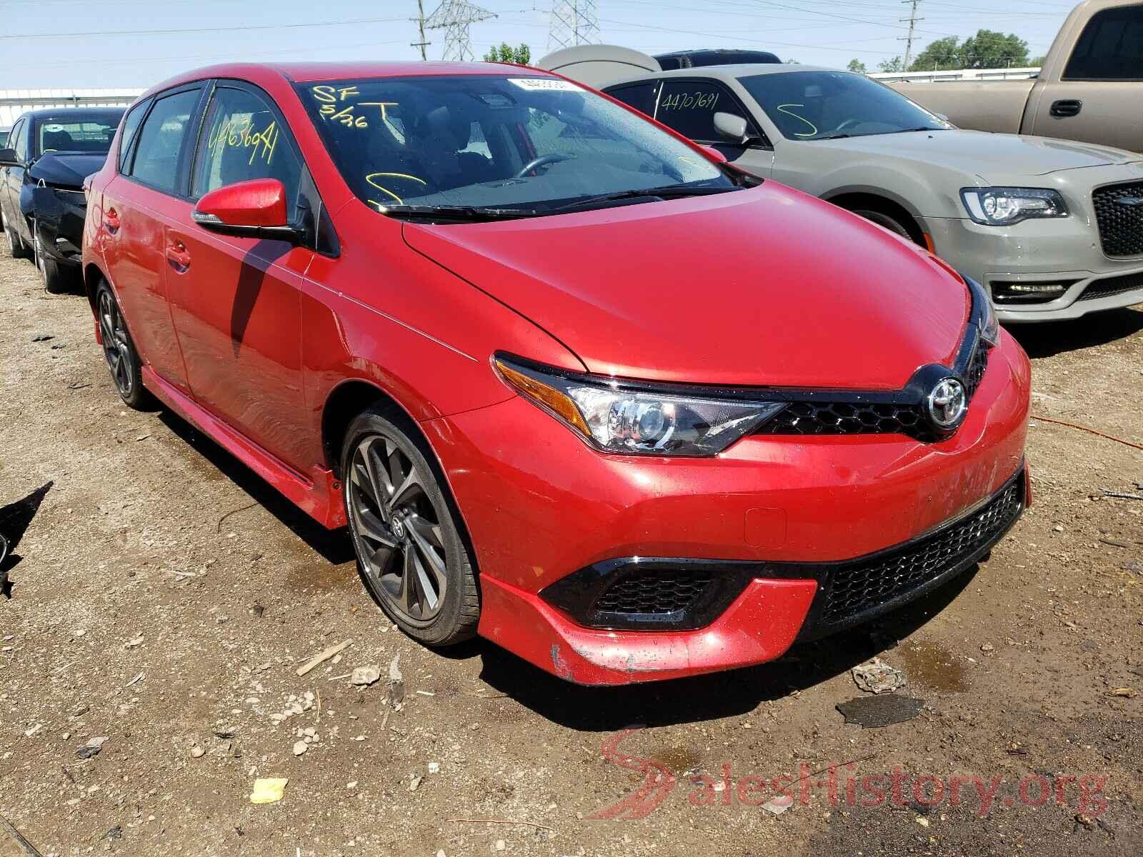 JTNKARJE6HJ528258 2017 TOYOTA COROLLA