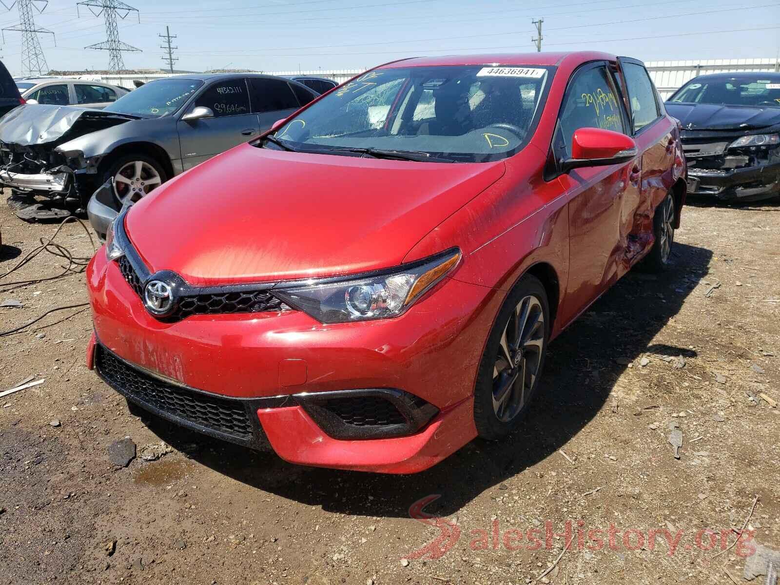 JTNKARJE6HJ528258 2017 TOYOTA COROLLA