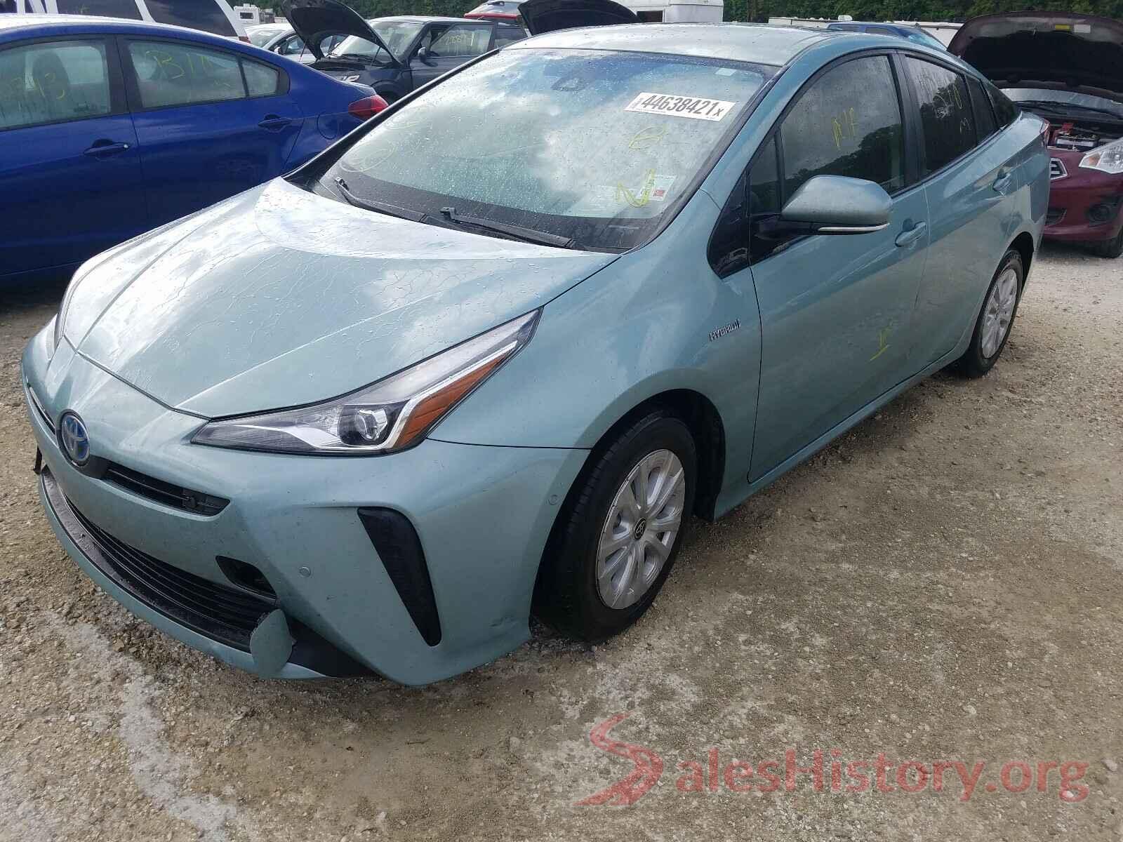 JTDKARFU5L3124160 2020 TOYOTA PRIUS