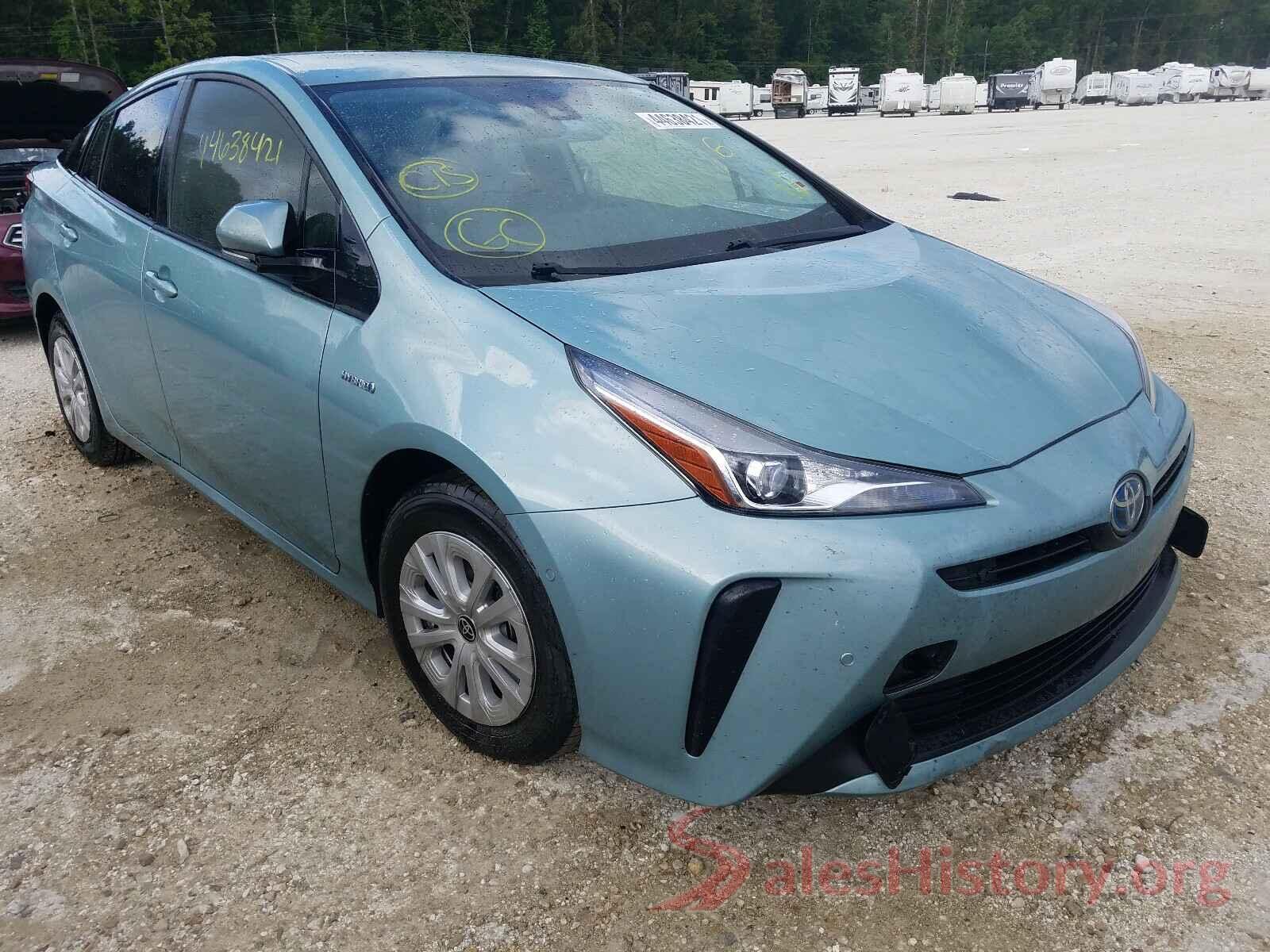 JTDKARFU5L3124160 2020 TOYOTA PRIUS