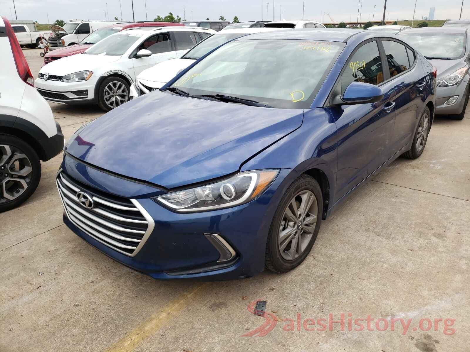 5NPD84LF3HH043182 2017 HYUNDAI ELANTRA