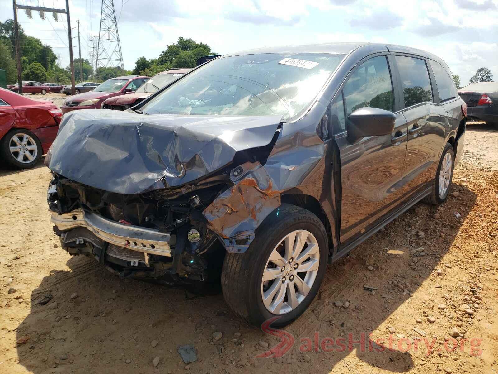 5FNRL6H22KB073480 2019 HONDA ODYSSEY