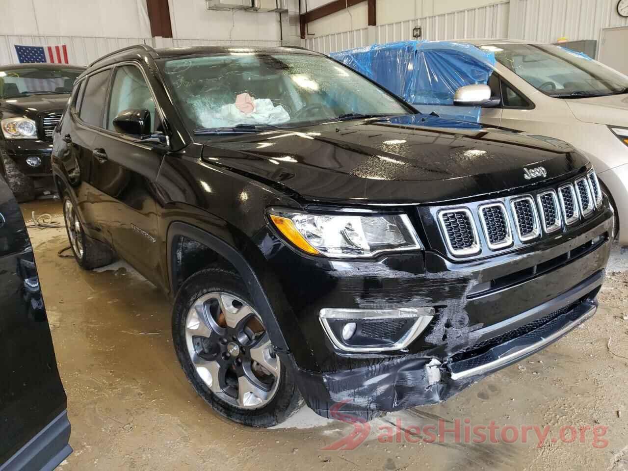 3C4NJDCB1KT697823 2019 JEEP COMPASS