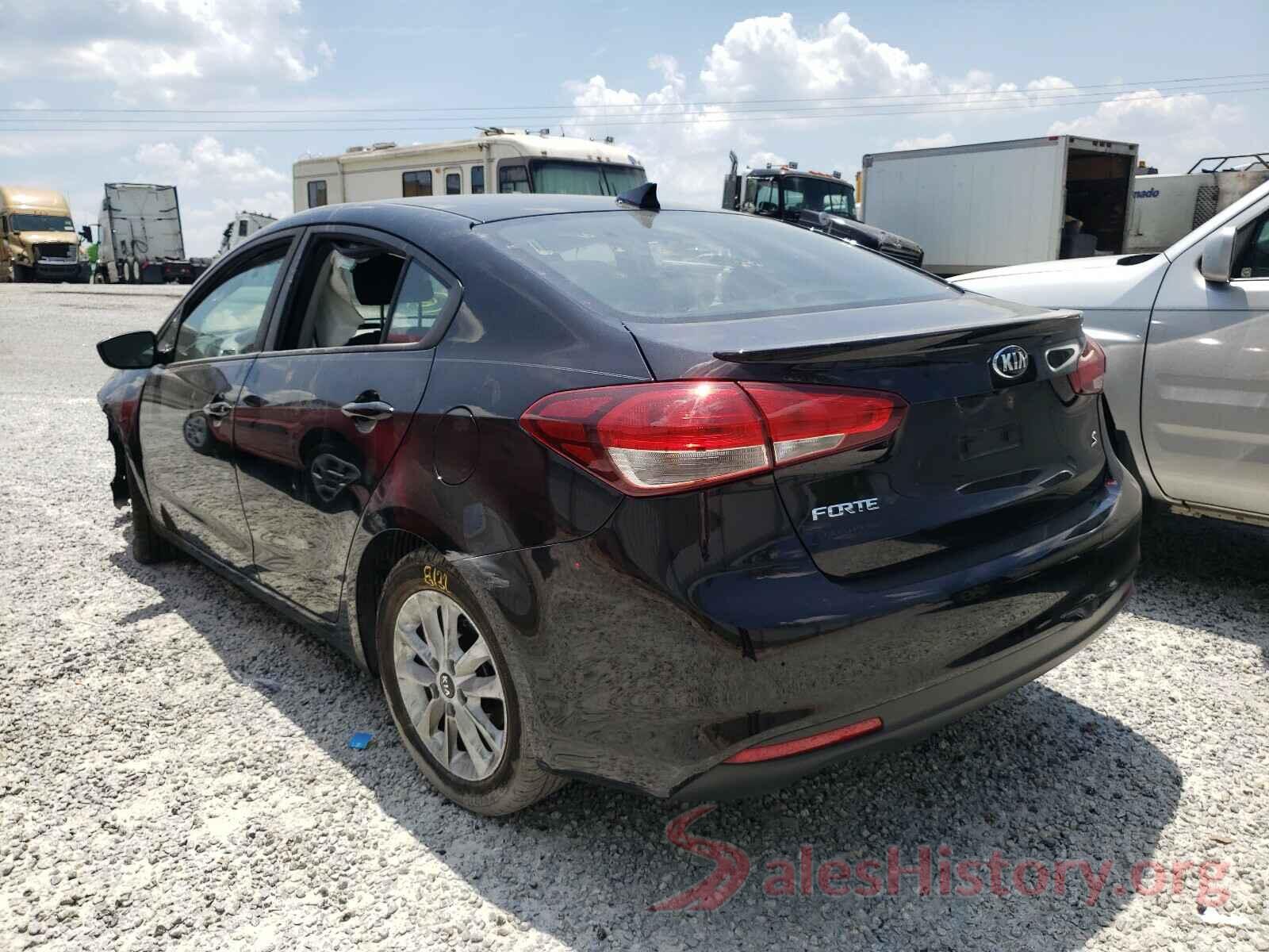 3KPFL4A75HE105186 2017 KIA FORTE