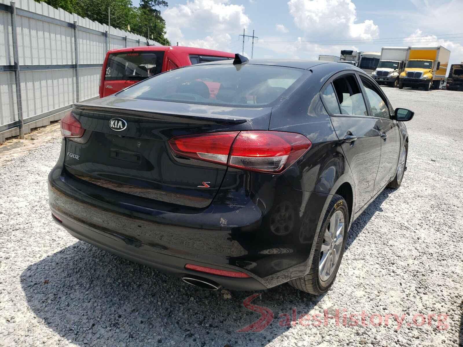 3KPFL4A75HE105186 2017 KIA FORTE