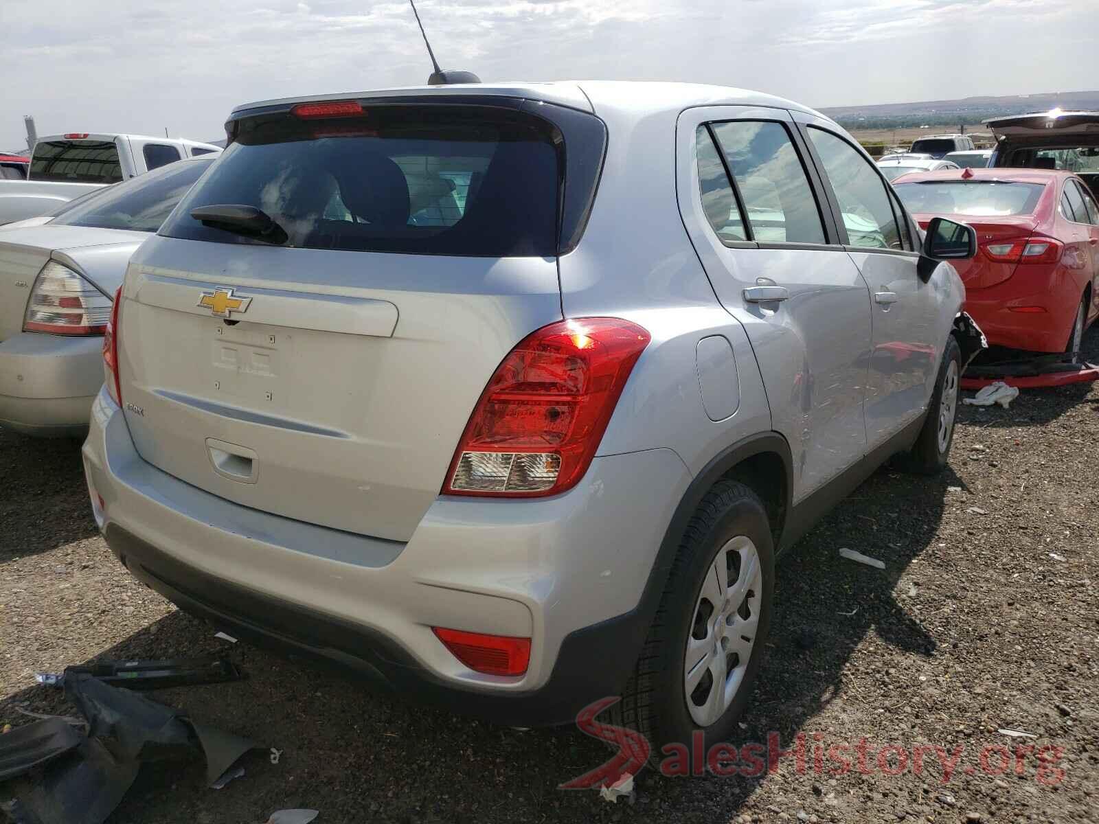 KL7CJKSB4HB051826 2017 CHEVROLET TRAX