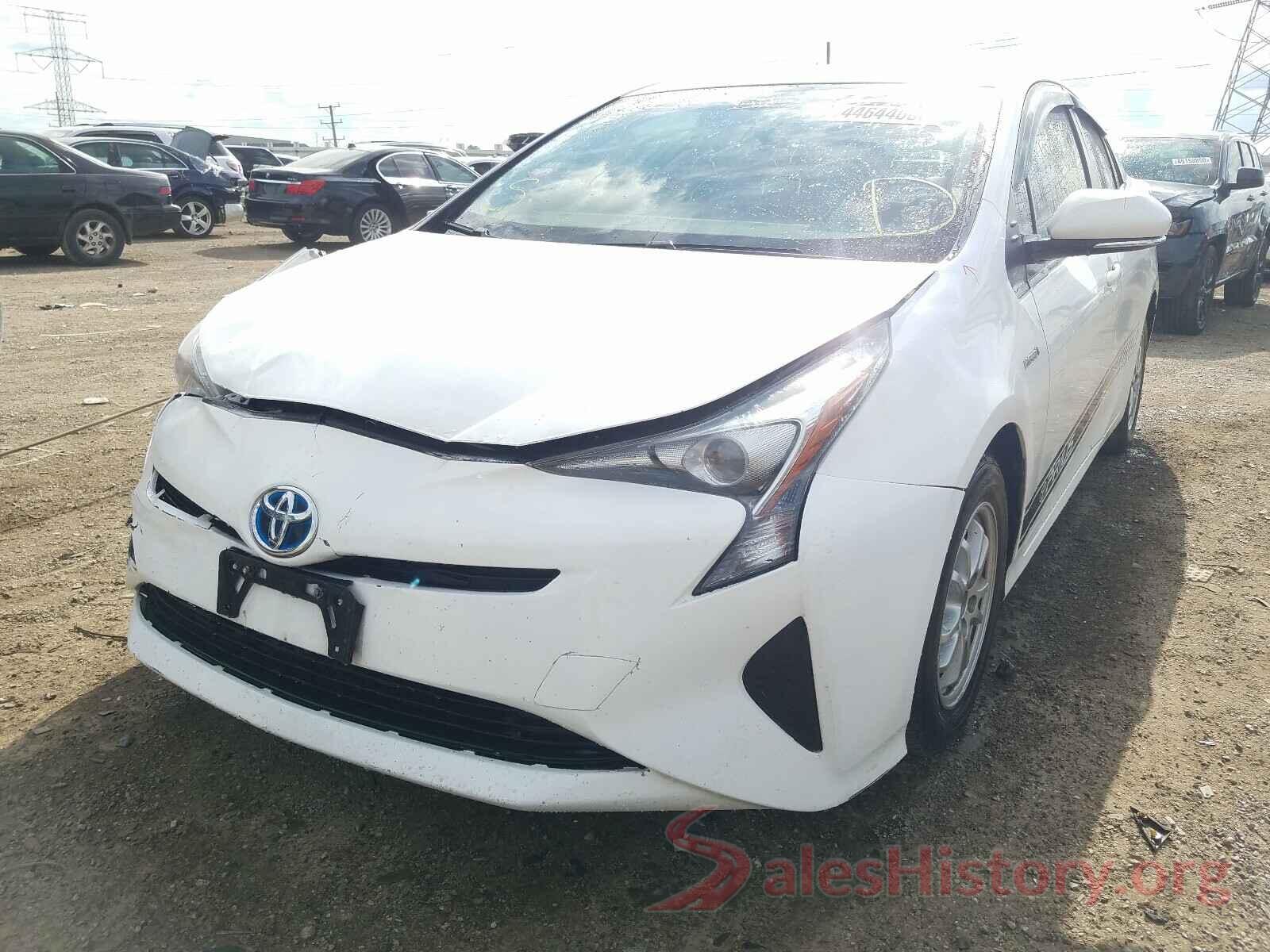 JTDKBRFU7G3005187 2016 TOYOTA PRIUS