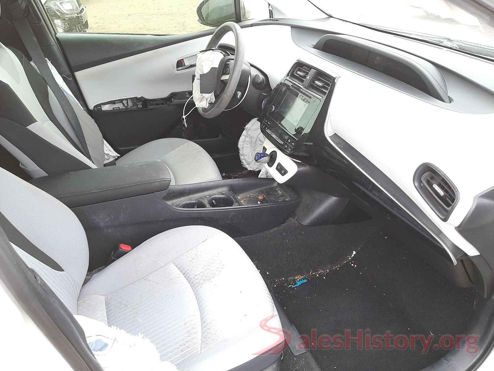 JTDKBRFU2G3021040 2016 TOYOTA PRIUS