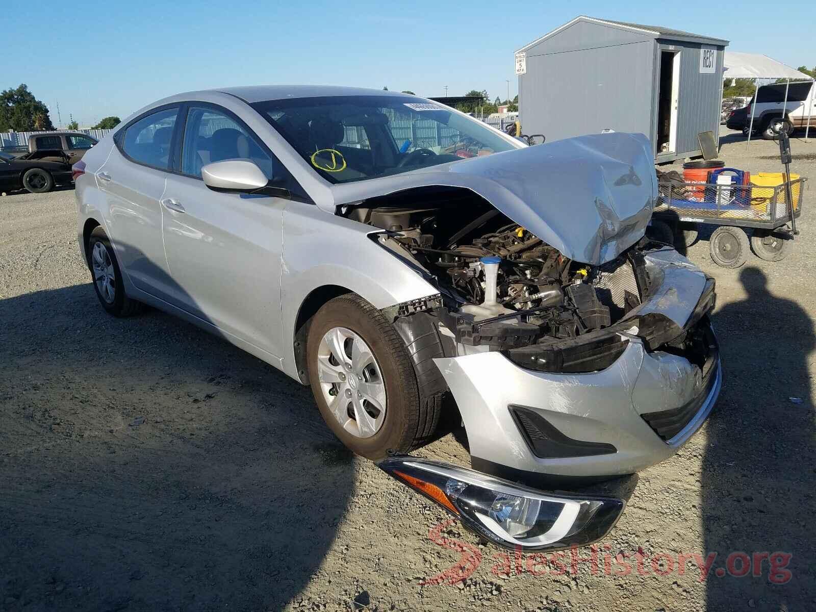 5NPDH4AEXGH709723 2016 HYUNDAI ELANTRA