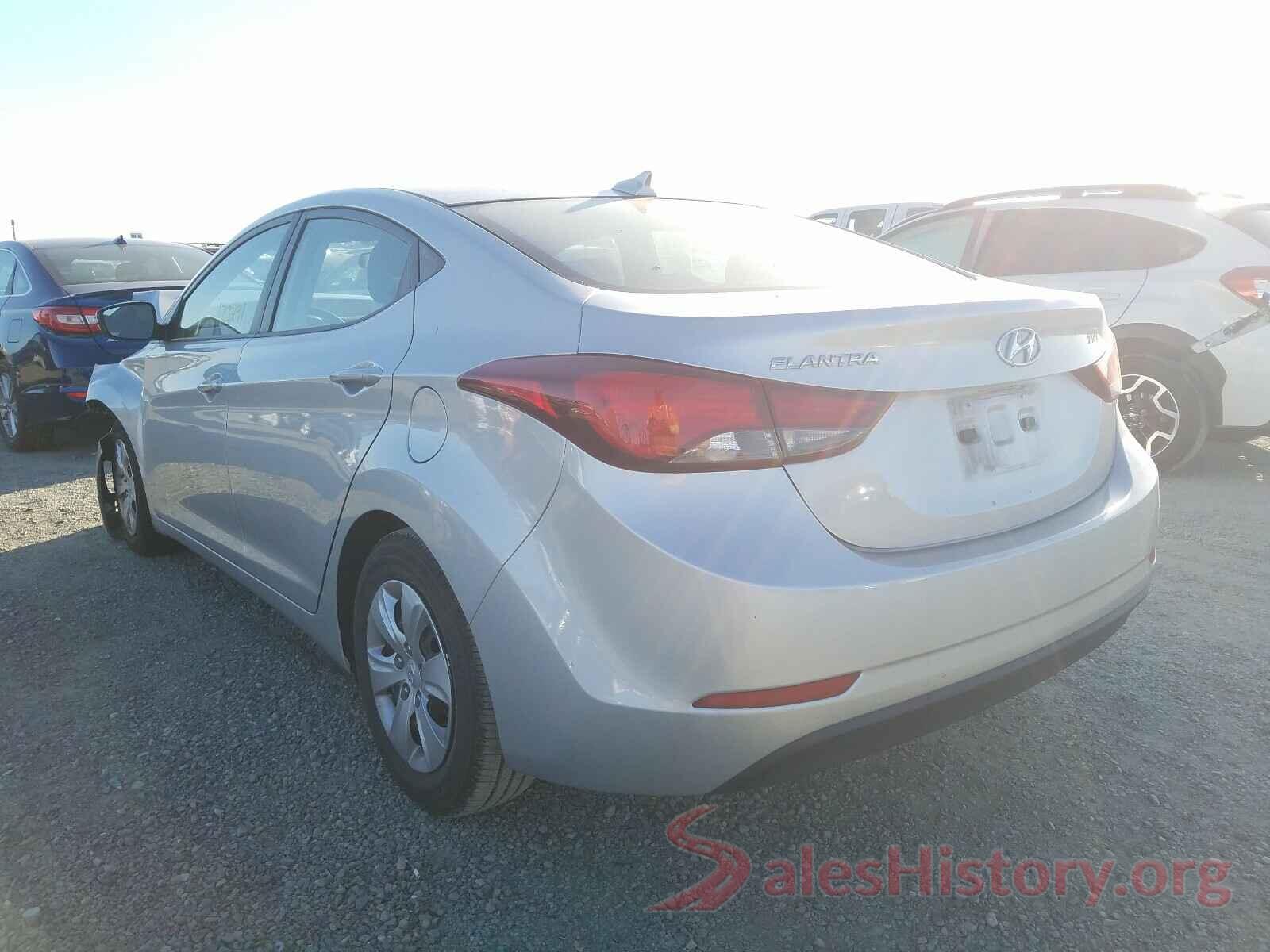 5NPDH4AEXGH709723 2016 HYUNDAI ELANTRA