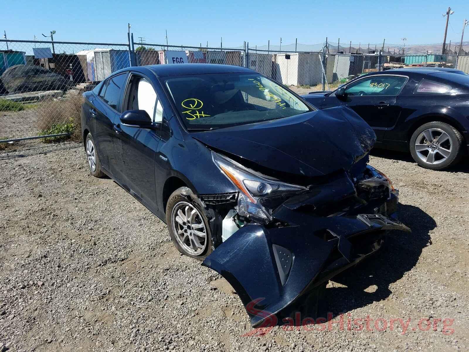 JTDKARFU4G3518092 2016 TOYOTA PRIUS