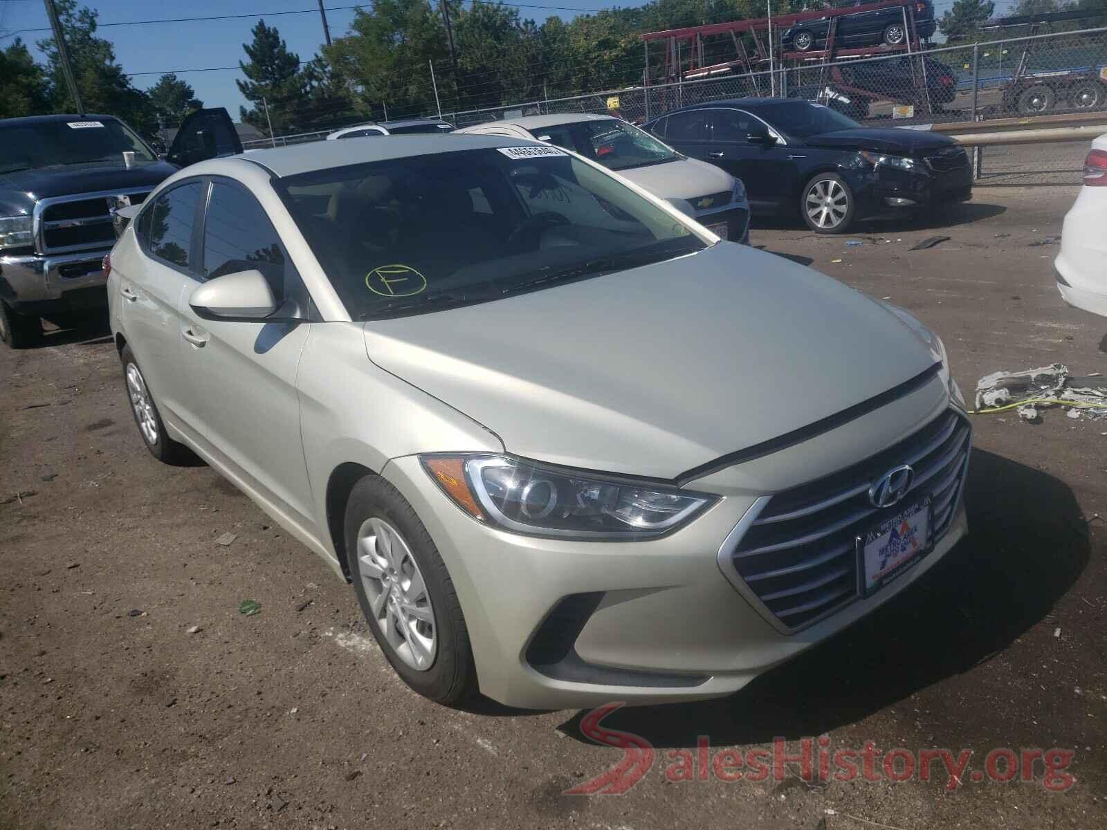 5NPD74LF9HH127431 2017 HYUNDAI ELANTRA