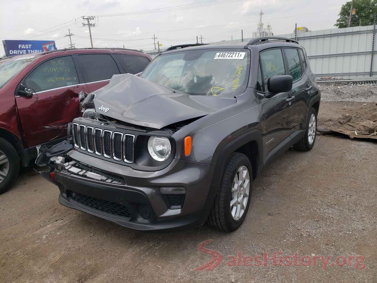 ZACNJAAB9KPK71450 2019 JEEP RENEGADE