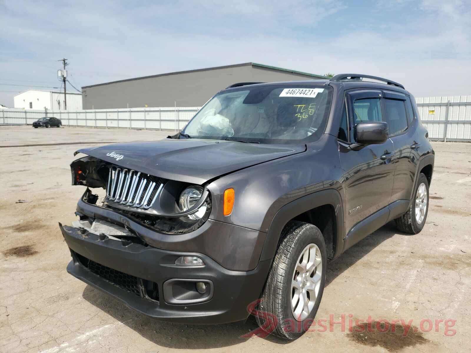 ZACCJBBT4GPE38375 2016 JEEP RENEGADE