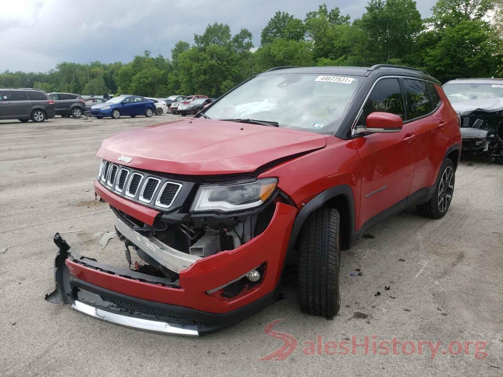 3C4NJDCB8HT500557 2017 JEEP COMPASS